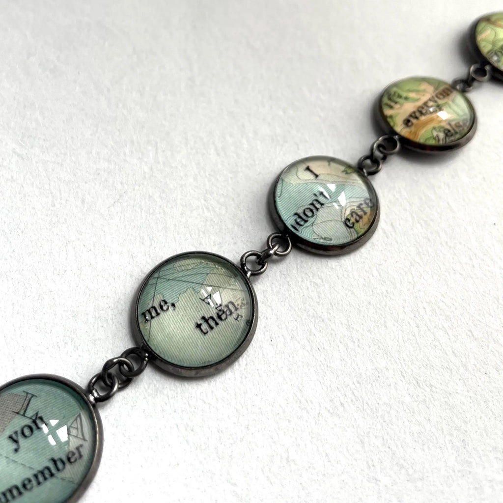 Literary Quote Bracelet, Murakami’s Kafka on the Shore