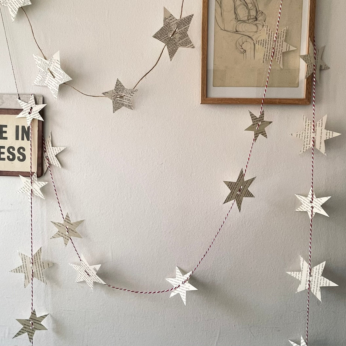 DIY Paper Heart Garland Kit