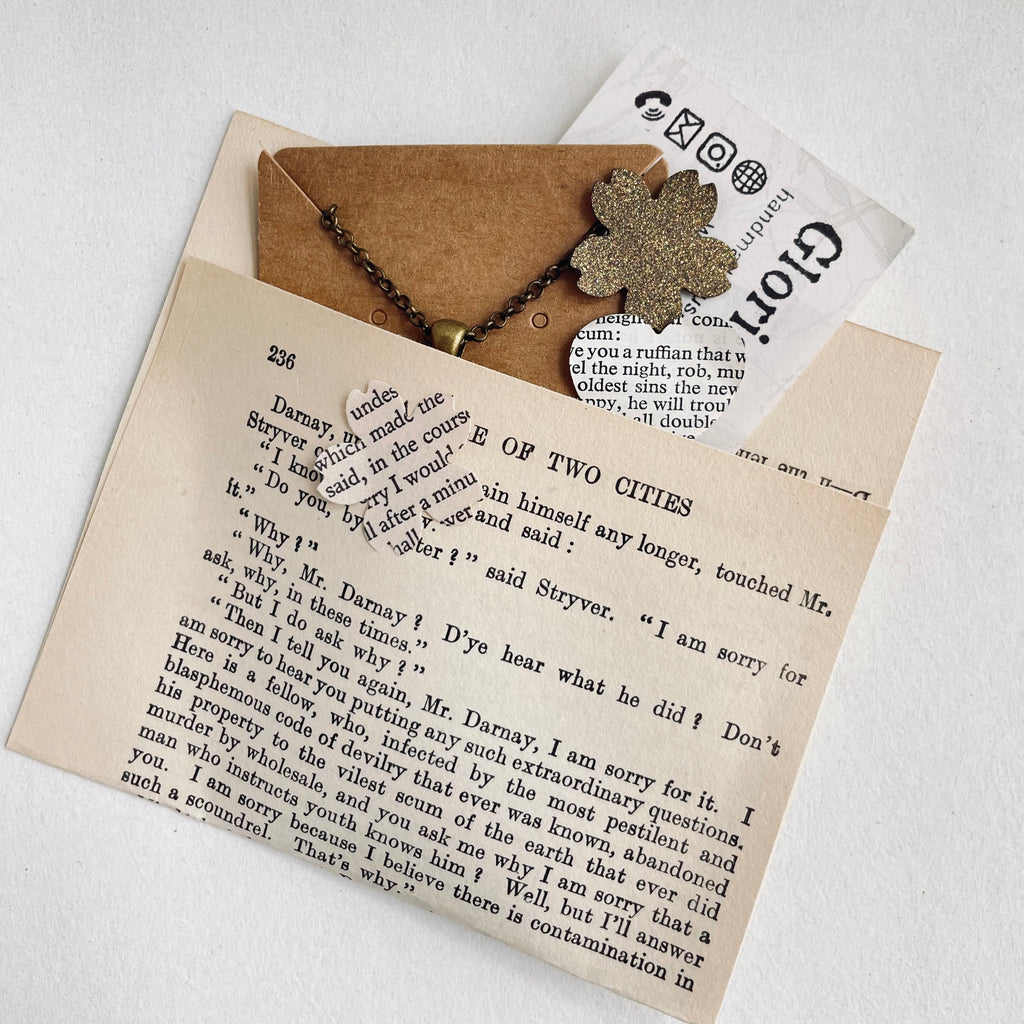 Bronze Pendant with Roman Nymph Vintage Book Illustration