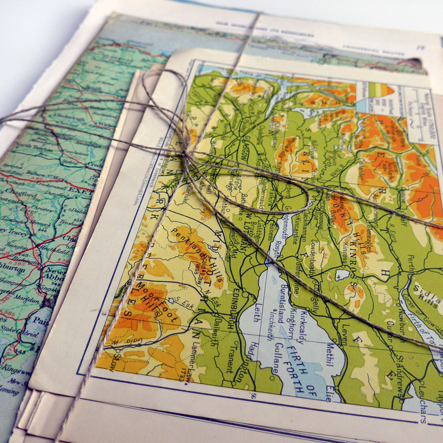 Ephemera Pack  - Vintage and Antique Maps