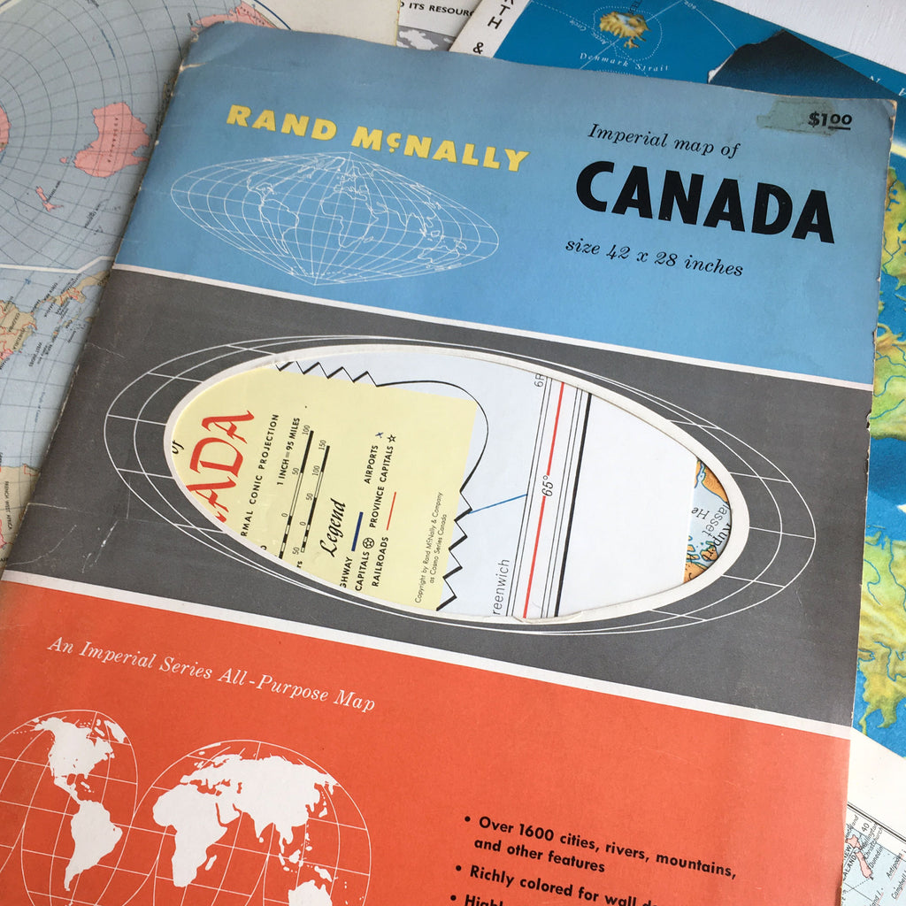 Ephemera Pack  - Vintage and Antique Maps