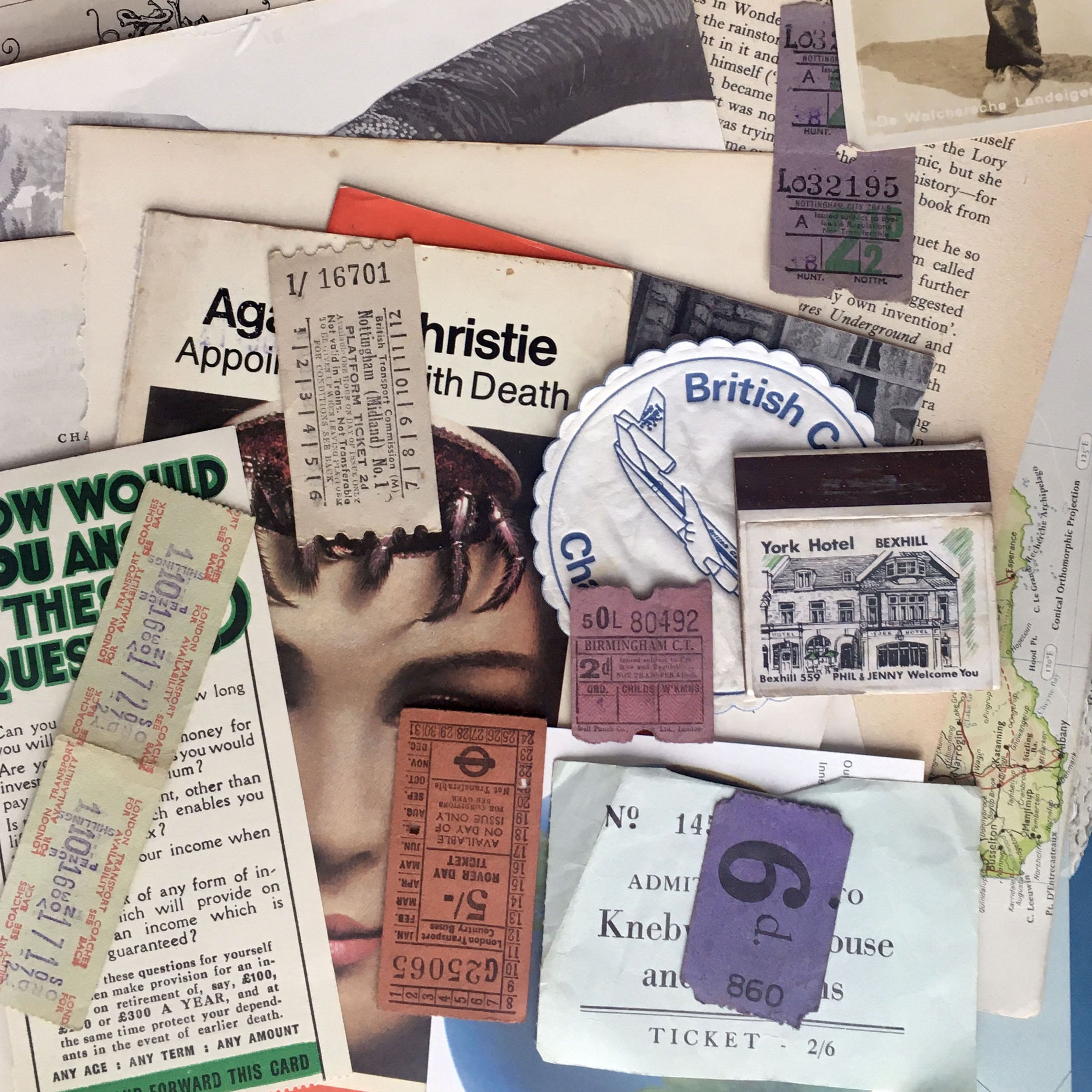 Ephemera Pack - Mixed Antique Paper and Card