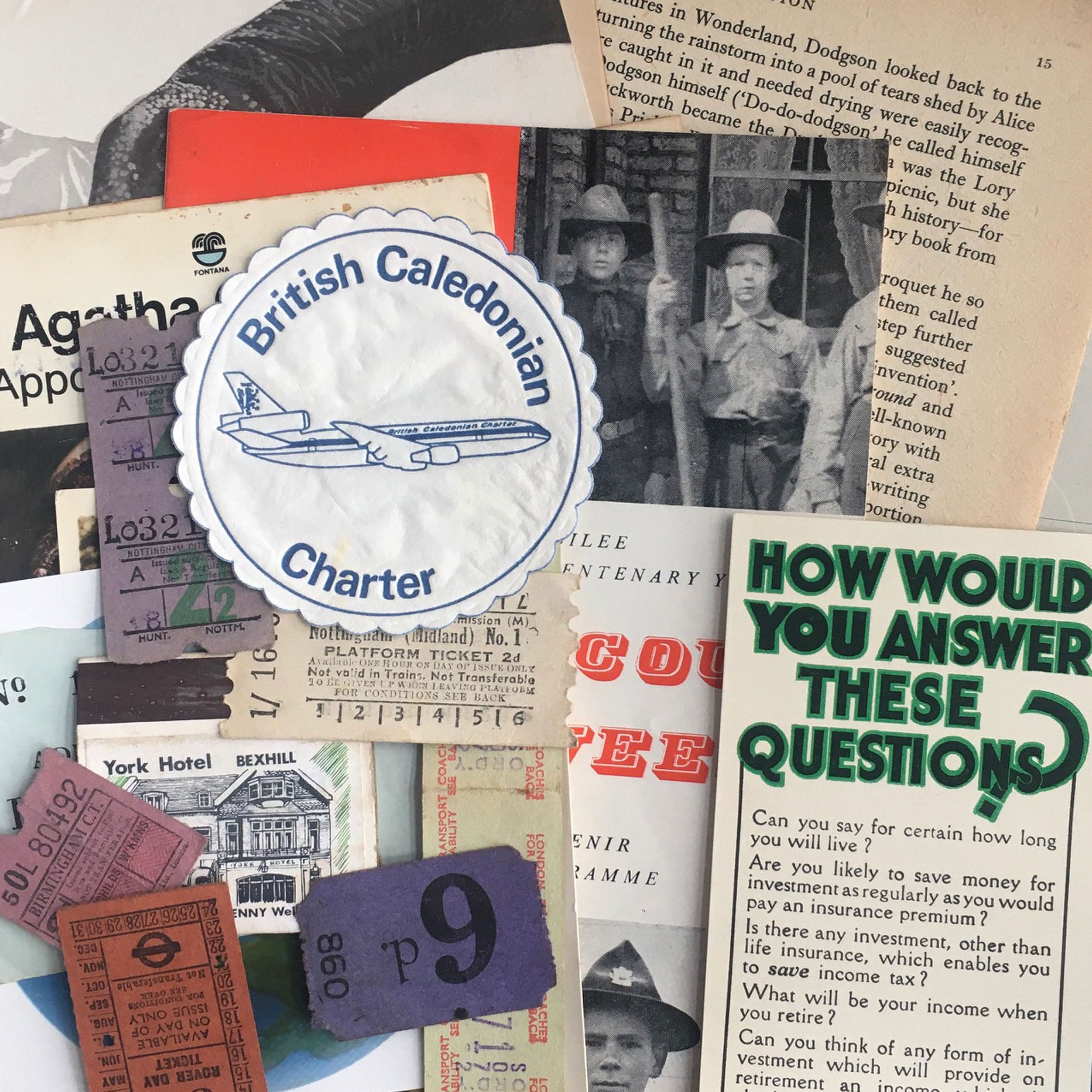 Ephemera Pack - Mixed Antique Paper and Card