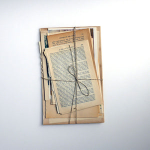 Ephemera Pack - Antique and Vintage Novels and Books