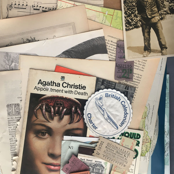 Ephemera Pack - Mixed Antique Paper and Card