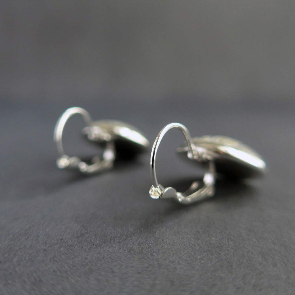 Sherlock Holmes and Moriarty Book Earrings