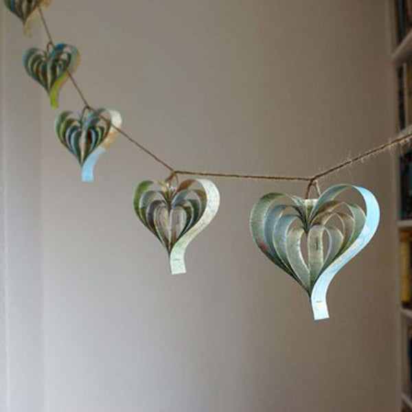 Paper Map Garland