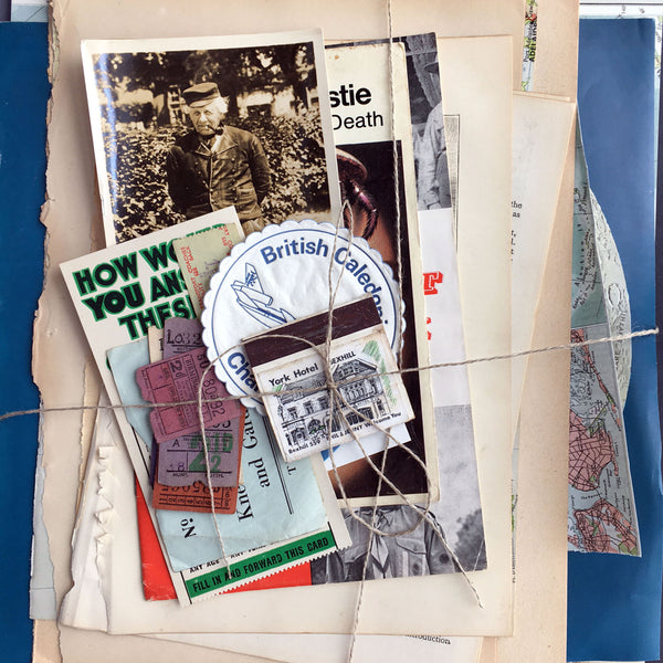 Ephemera Pack - Mixed Antique Paper and Card