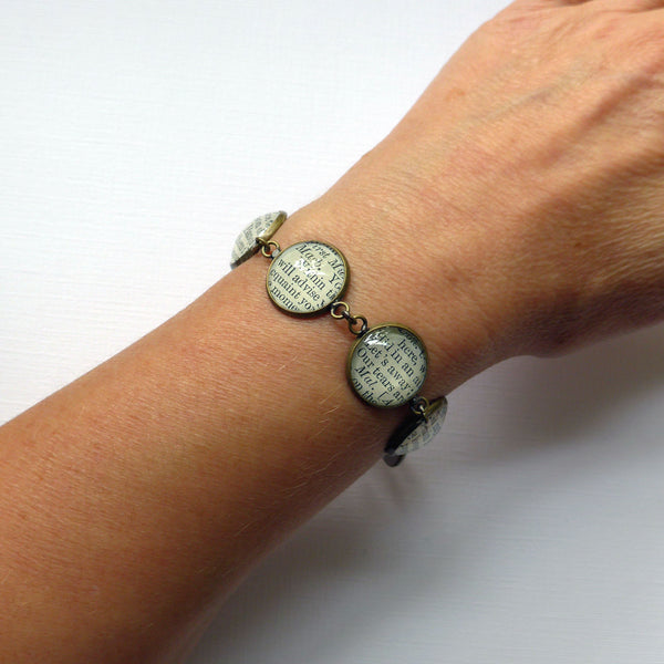 Personalised Map Bracelet